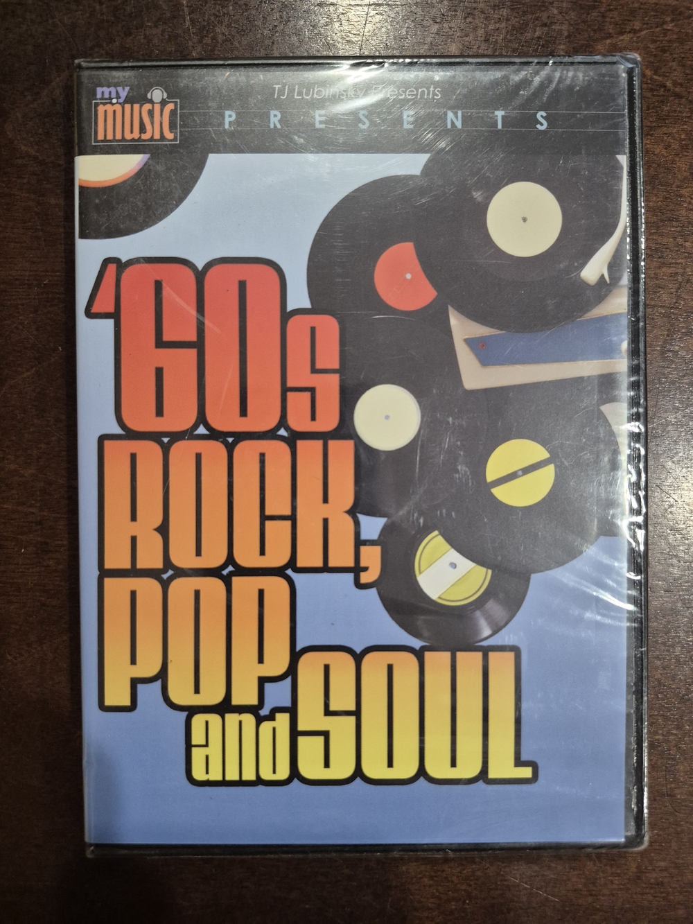 '60s Rock, Pop and Soul DVD - Blue Cover. 4 DVD Video Set.